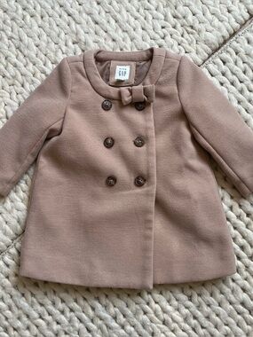 GAP Bow Peacoat | 12-18 months